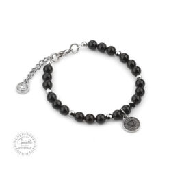Bransoleta Pearl Black Jet HEM MML SB