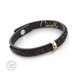 Bransoleta 0176 Gold Black PIII Cr NUT