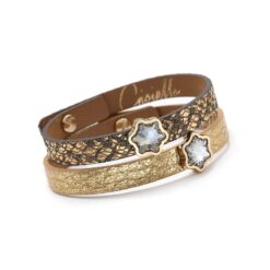 Bransoleta 0270 Cricet Oro Crystal Edelweiss BLSH