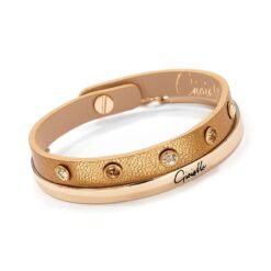 Zestaw Bransoleta Oro Rivets Crystal plus obręcz